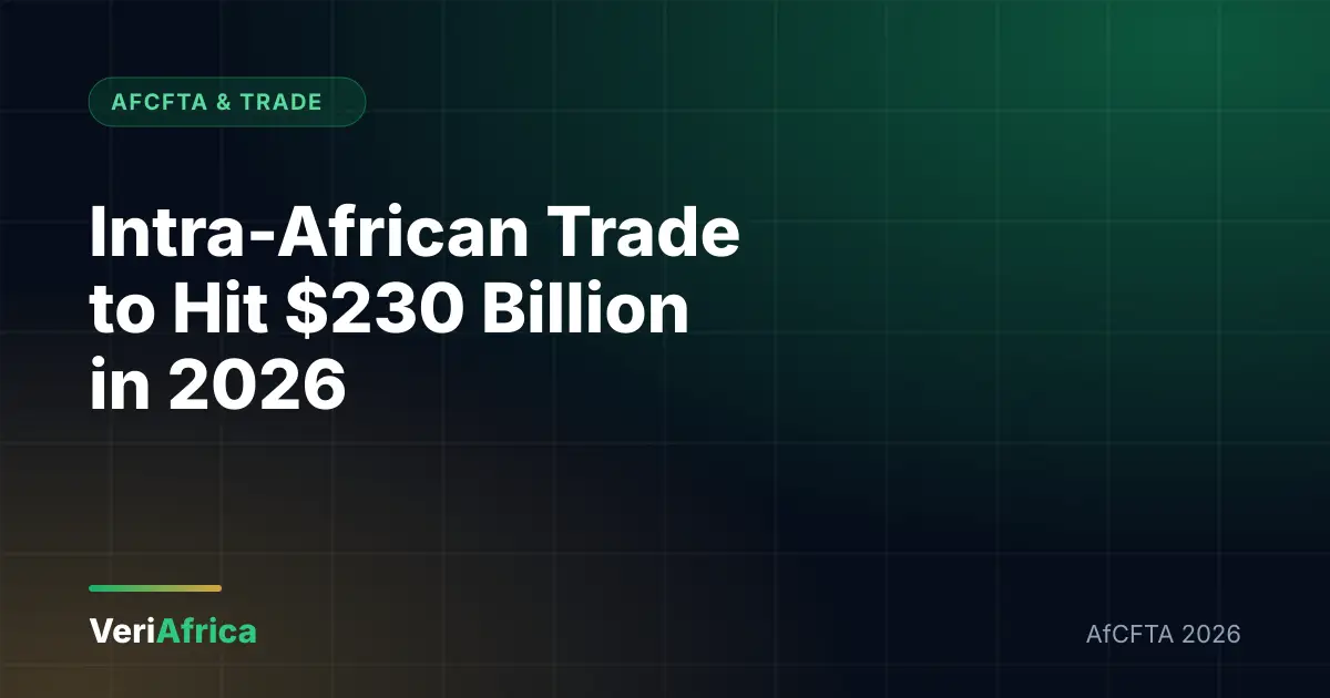 Intra-African Trade Is Set to Reach $230 Billion in 2026: Where the AfCFTA Opportunities Are Intra-African Trade Is Set to Reach $230 Billion in 2026: Where the AfCFTA Opportunities Are